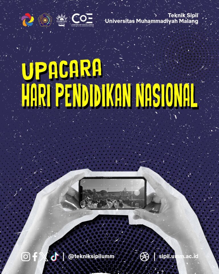 Teknik Sipil UMM Ikuti Upacara Hardiknas 2026