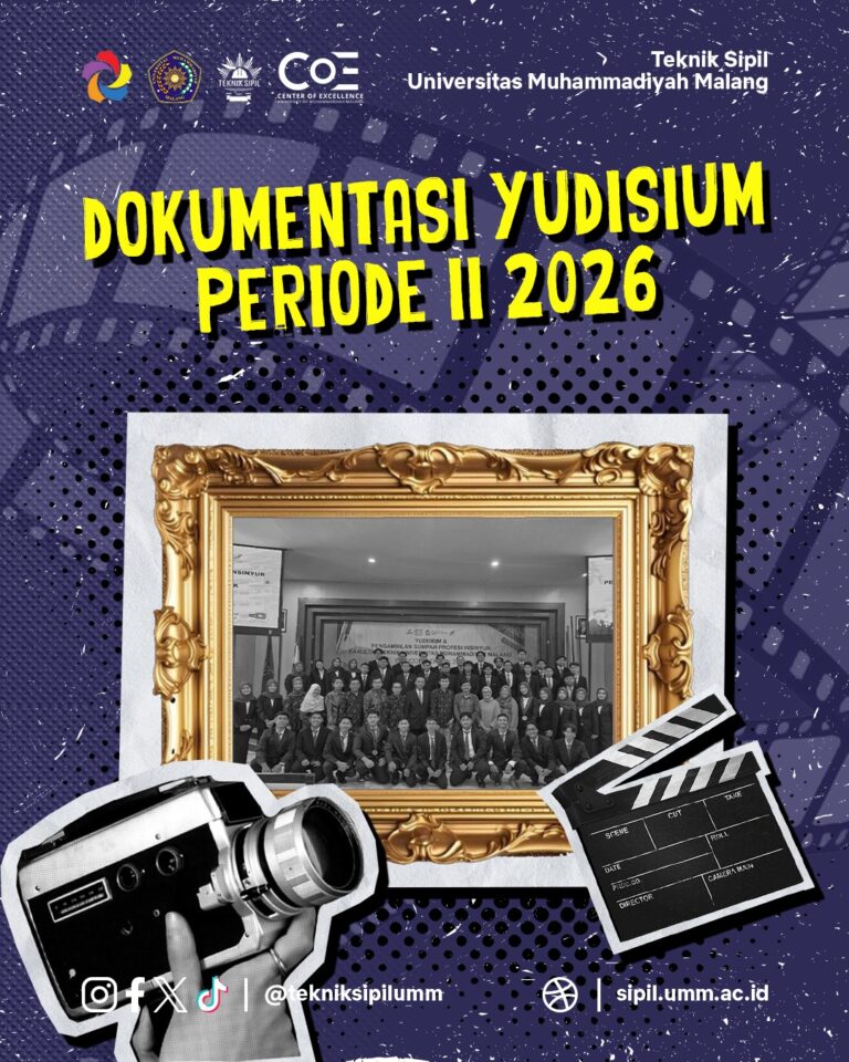 Fakultas Teknik UMM Gelar Yudisium dan Pengambilan Sumpah Profesi Insinyur Periode II Tahun 2026